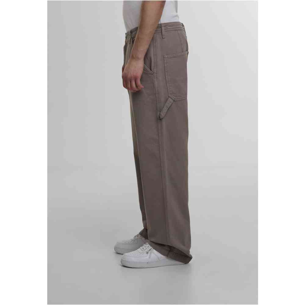 DEF - Loose Fit Jeans Hose gerades bein - Grau